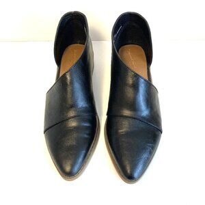 Universal Tread Black Ankle Booties Pointed Toe Shoes Size 7